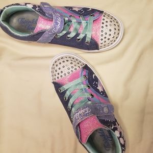 Sketches Twinkle toes girls sneaker